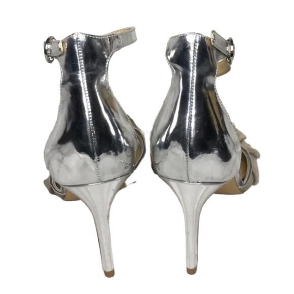 Marc Fisher 7 Balia silver heels - Picture 5 of 8